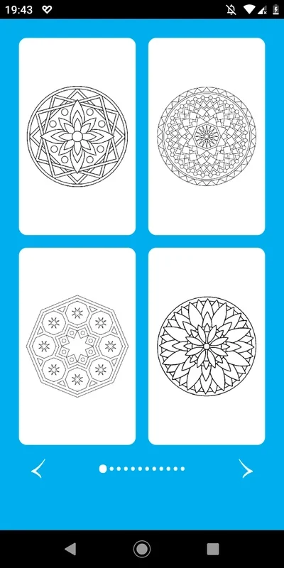 Mandala Coloring Games for Android - Relax and Unwind