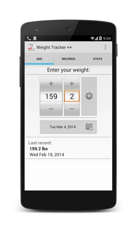 Weight Tracker ++ for Android: Manage Your Weight