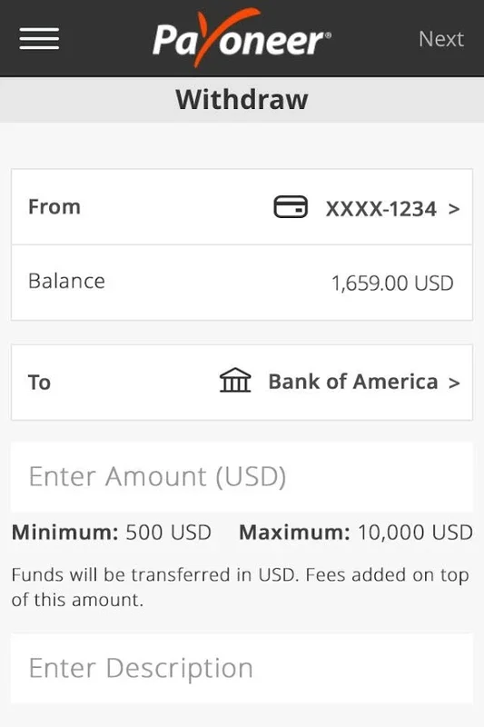 Payoneer for Android: Streamlining Global Payments