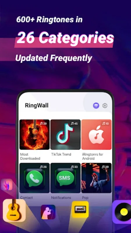 RingWall for Android: Personalize with Ringtones and Wallpapers