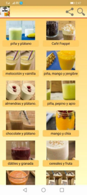 Jugos y Batidos for Android: Delicious Beverage Recipes