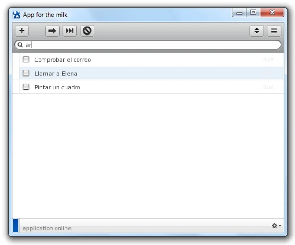 App for the milk for Windows - Manage Tasks Easily