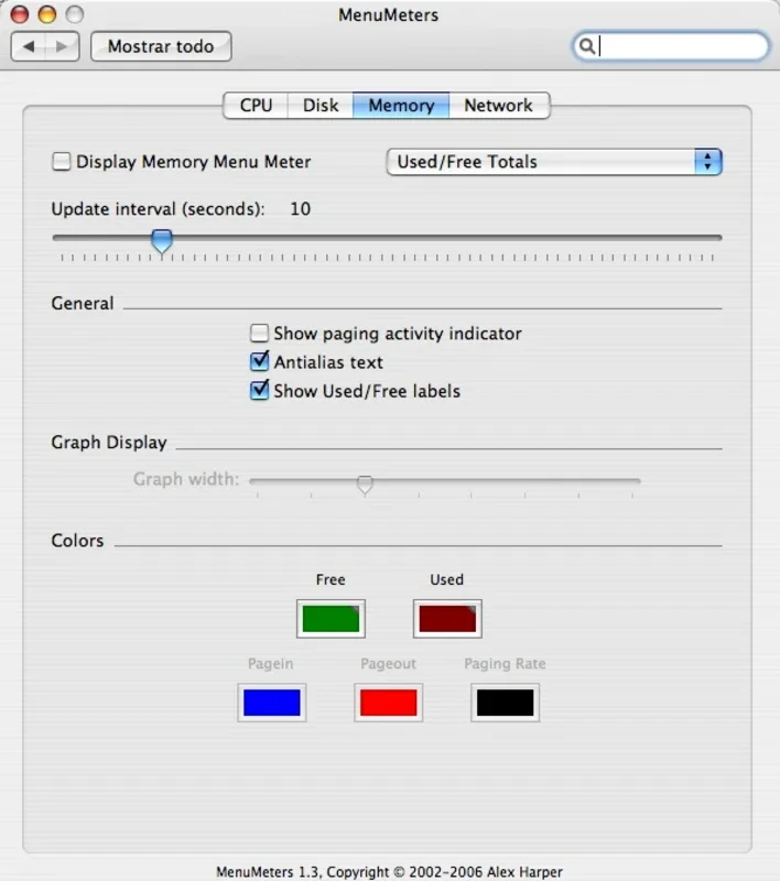 MenuMeters for Mac - Monitor System Performance on Task Bar