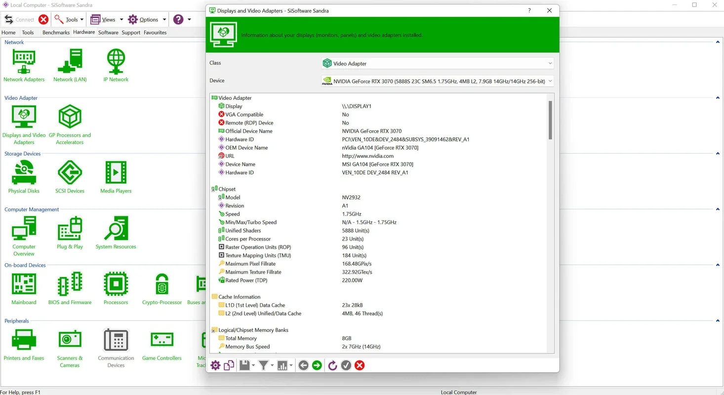 SiSoftware Sandra Lite: Comprehensive PC Diagnostics and Analysis for Windows