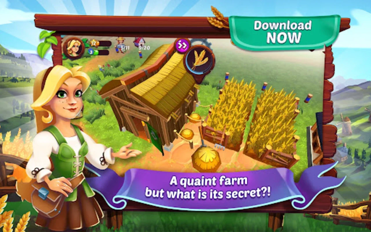 Farmers Conquest Village Tales for Android - Engaging Rural Sim