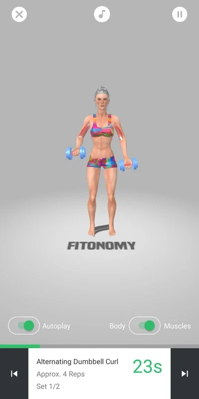 Fitonomy - Weight Loss Training, Home & Gym for Android - Download Now