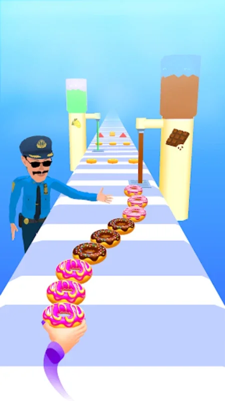 Donut Runner for Android - Race and Create Doughnuts