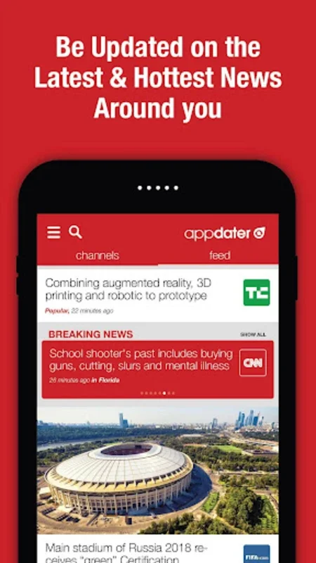 appdater for Android - Stay Informed with Personalized News