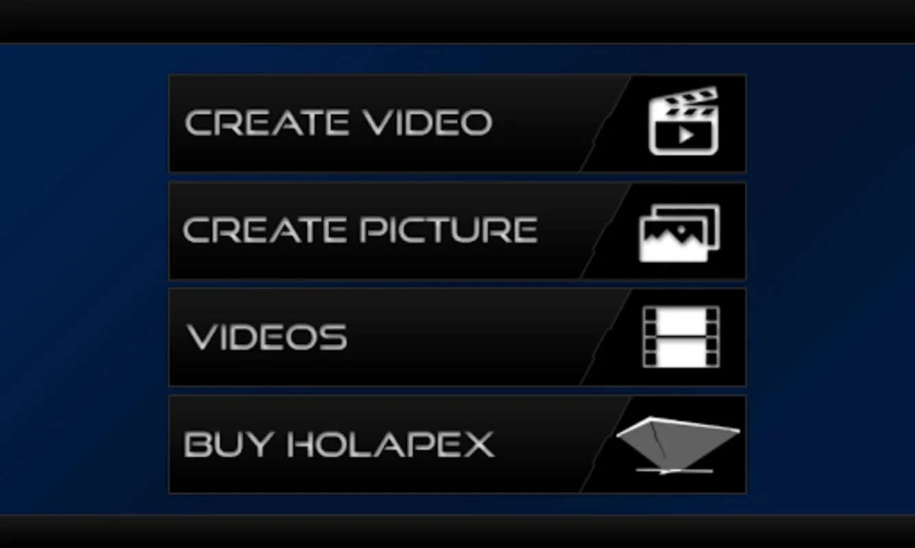 Holapex Hologram Video Creator for Android - Transform Media into Holograms