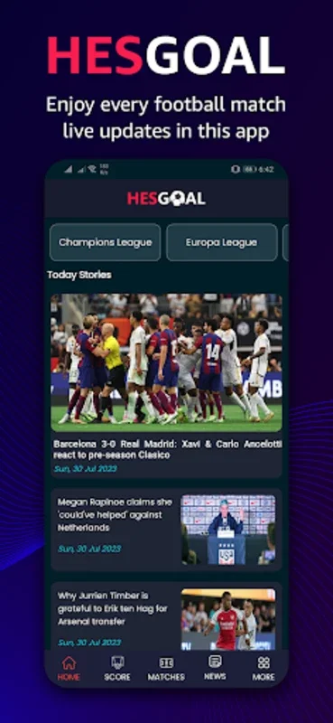 Hesgoal for Android: Unleashing Unique Experiences