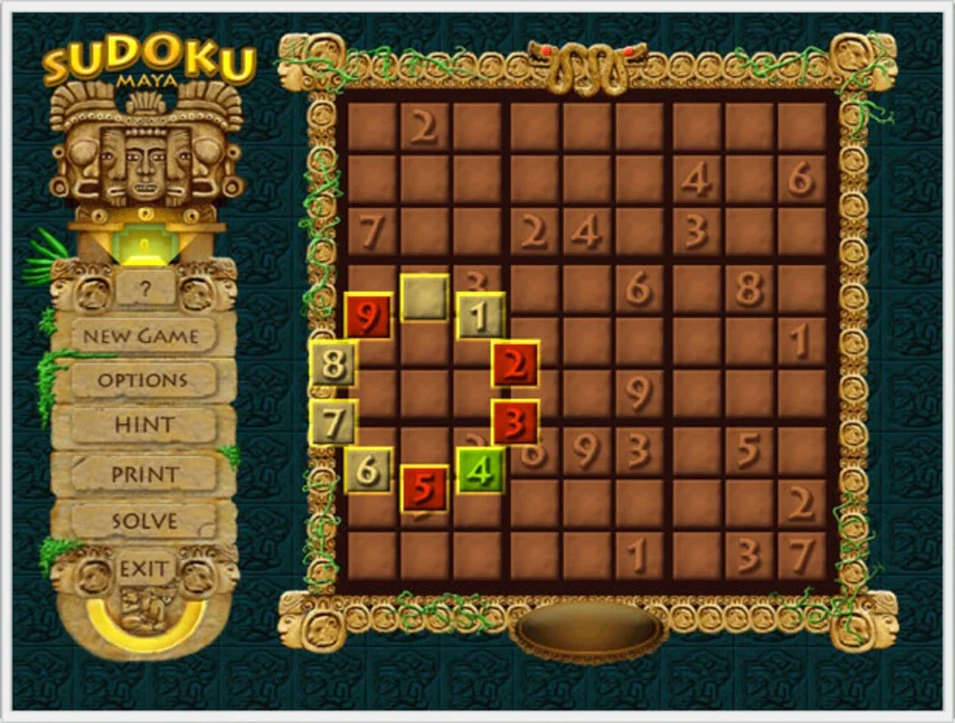 Sudoku Maya for Windows - Engaging Puzzle Game