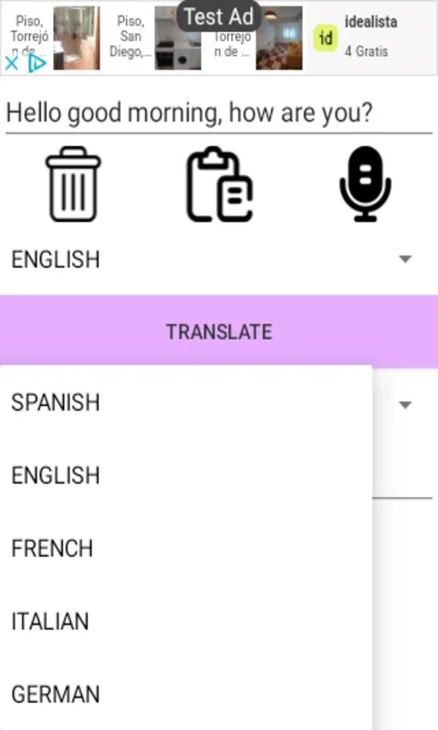 Speak and Translate Languages for Android - Seamless Communication