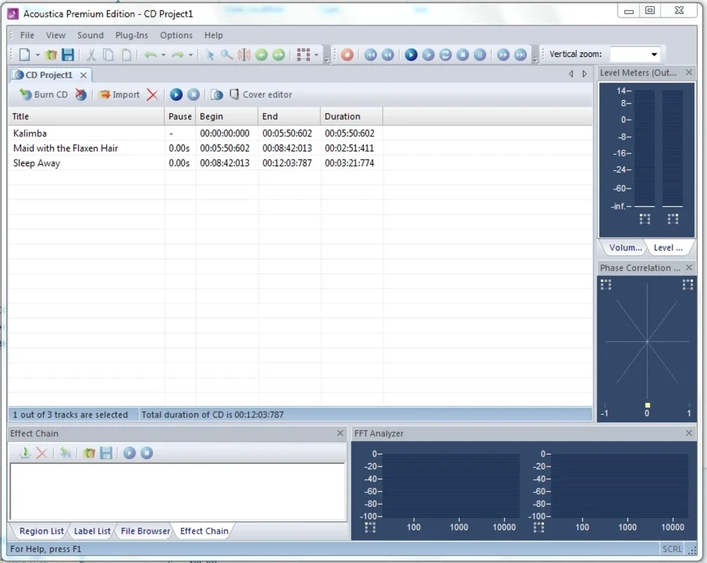 Acoustica for Windows - Free Audio Editing with High - Quality Tools