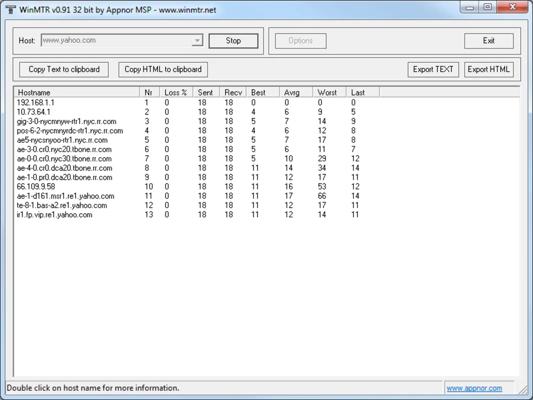 WinMTR Portable for Windows: Network Diagnosis Made Easy