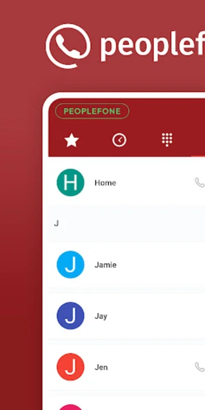 peoplefone APP for Android - Seamless Communication