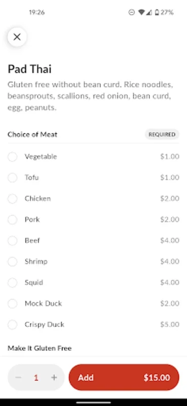 Sala Thai NYC for Android - Swift Thai Food Ordering