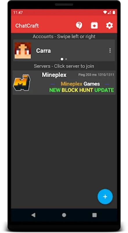 ChatCraft for Minecraft on Android - Enhance Your Chat