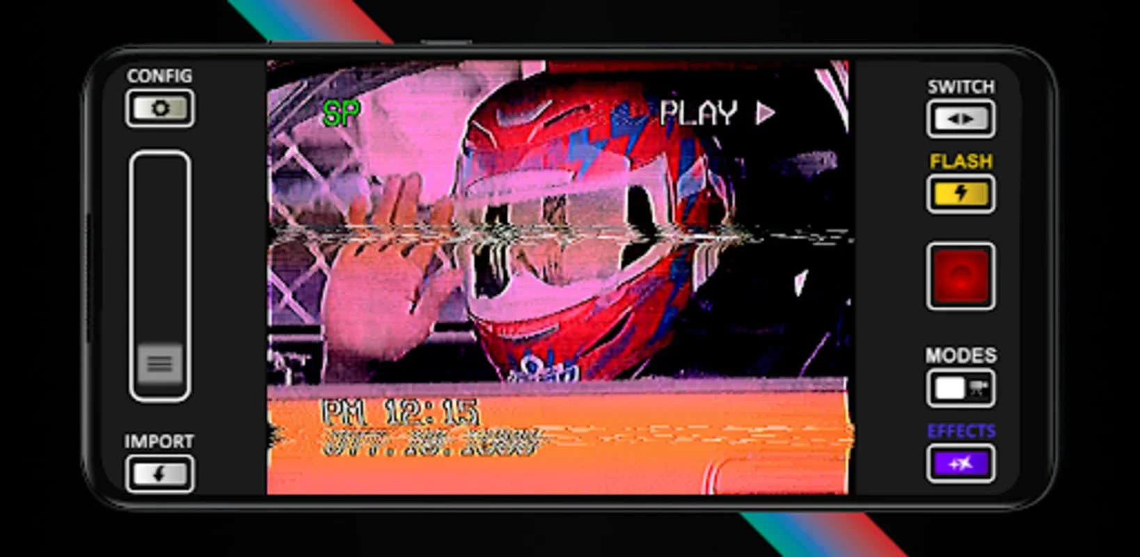 Tapee for Android - Add Vintage VHS Effects to Your Videos