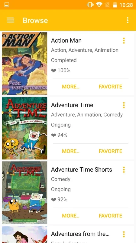 Toonmania for Android - Watch Animated Series on Your Device