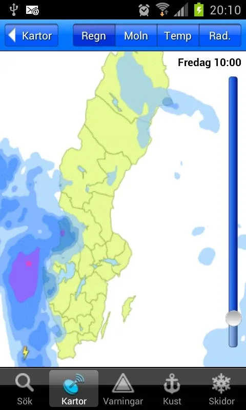 Klart.se for Android - Get Comprehensive Weather Insights