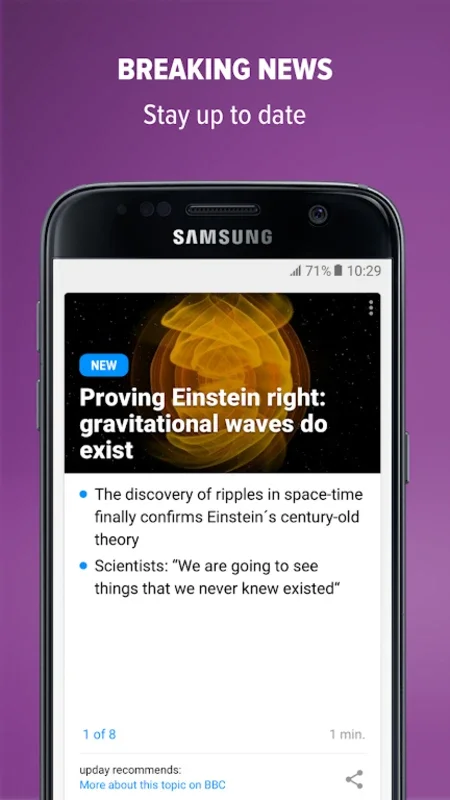 upday for Samsung for Android - Stay Informed Easily