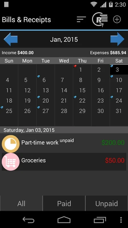 My Wallet for Android - Manage Your Finances