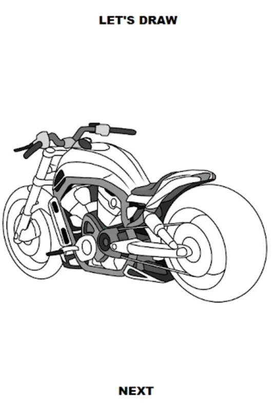 Draw Motorcycles: Cruiser for Android - Download the APK from AppHuts