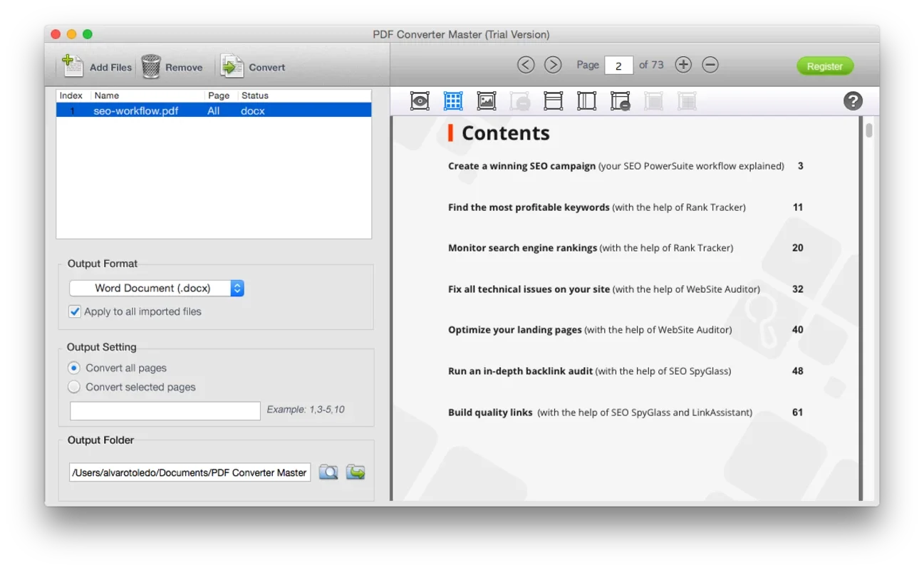 PDF Converter Master for Mac - Convert PDFs Easily