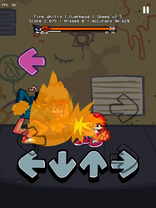 FNF Fire Whitty for Android - Thrilling Musical Battles