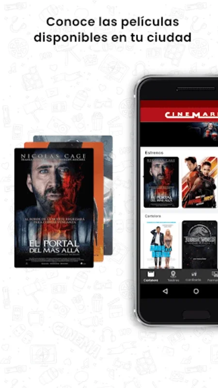 Cinemark Ecuador for Android - Streamlined Movie Experience