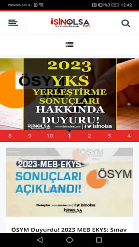 İşin Olsa for Android - Find Jobs and Business News