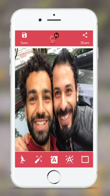 Selfie With Mohamed Salah for Android - Edit Photos with Ease