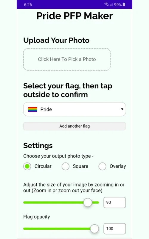 Pride PFP Maker for Android - Create Stunning LGBT Profile Pictures