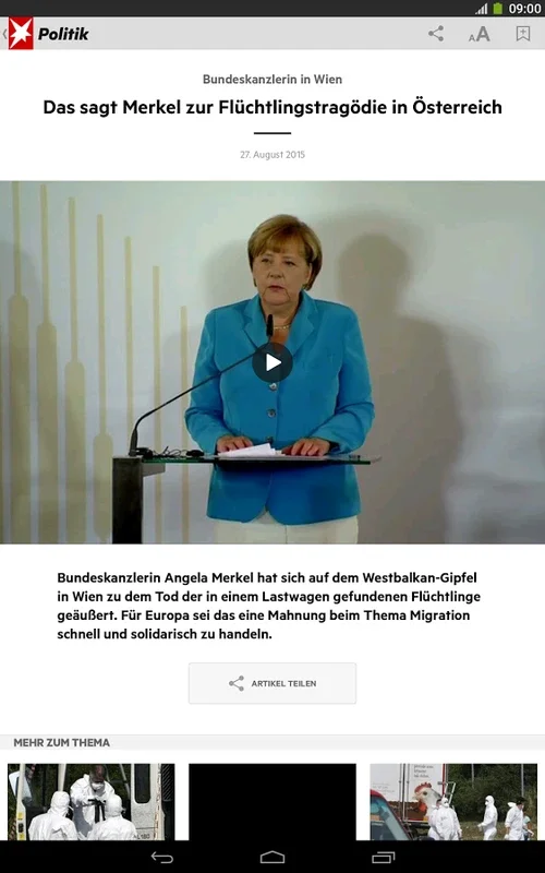 stern for Android: Comprehensive German News