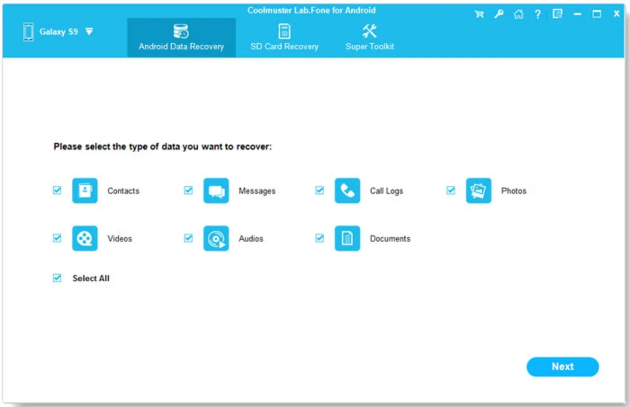 Coolmuster Lab.Fone for Windows: Powerful Data Recovery