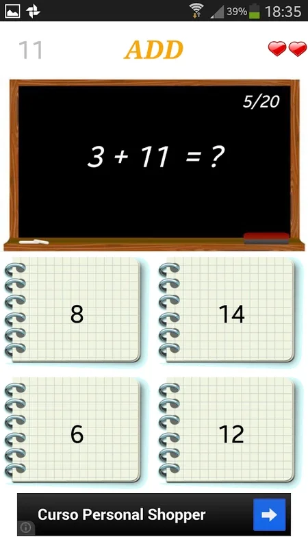 Mental Maths Kids for Android - Enhance Math Skills