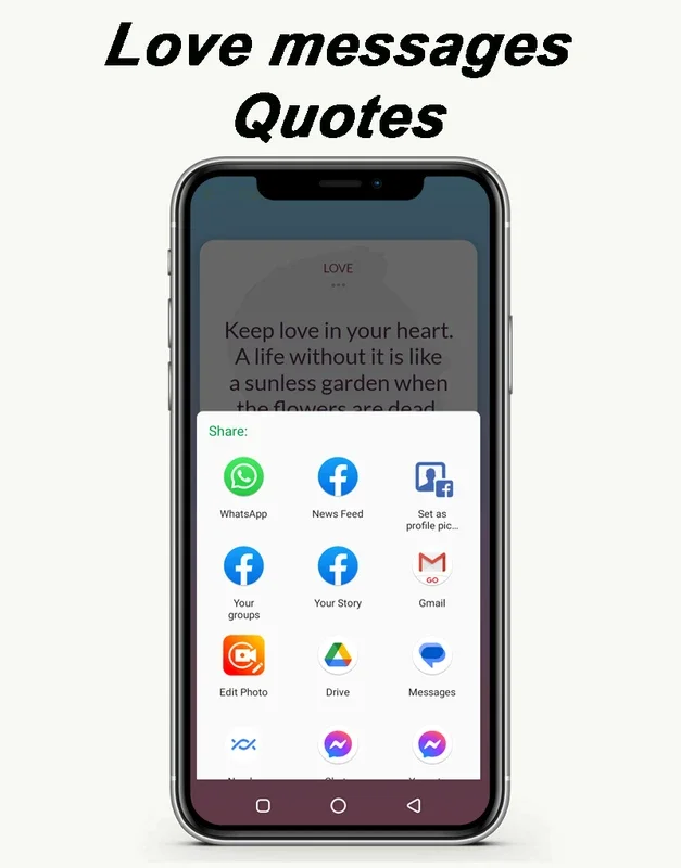 Love Quotes And Messages App for Android - Express Your Love