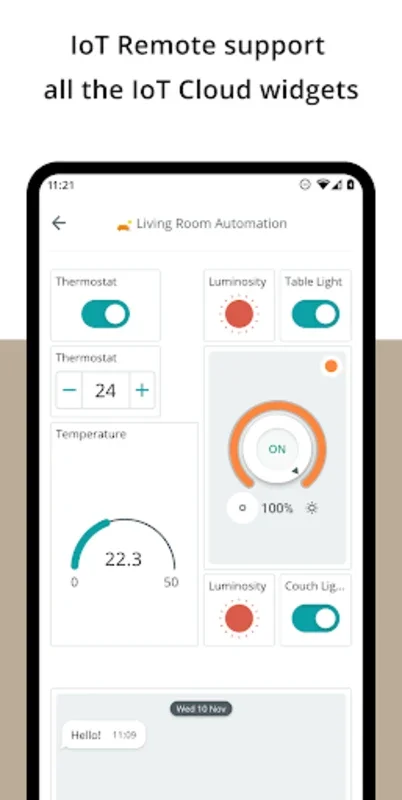 Arduino IoT Cloud Remote for Android - Manage IoT Remotely