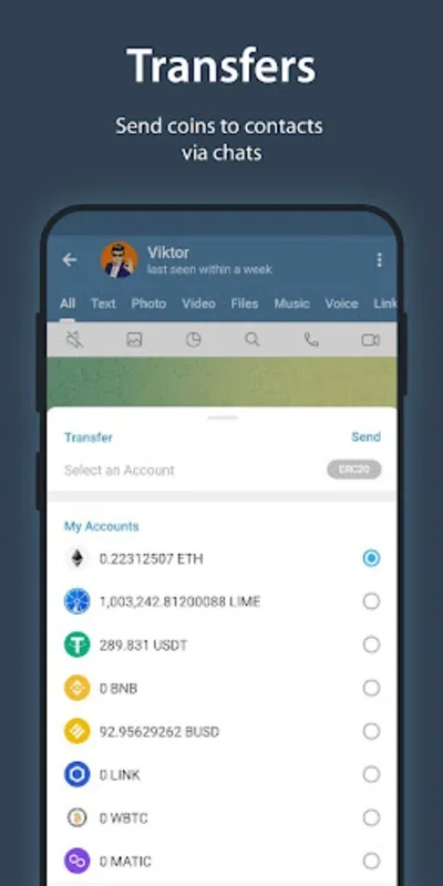 iMe Messenger & Crypto Wallet for Android - No Downloading Required