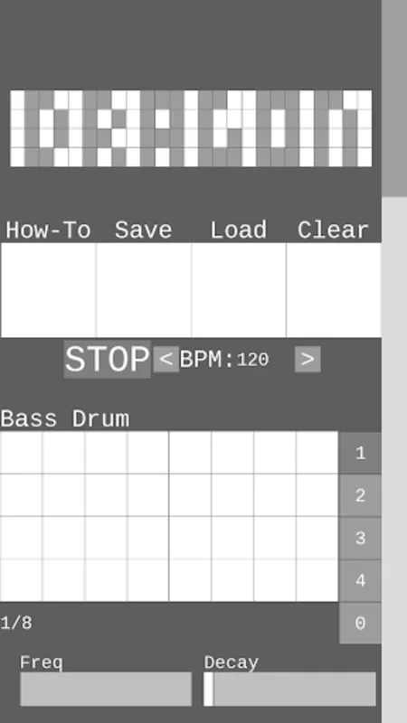 Dragon (lite) Drum Machine - Glitch, lo-fi Drums for Android