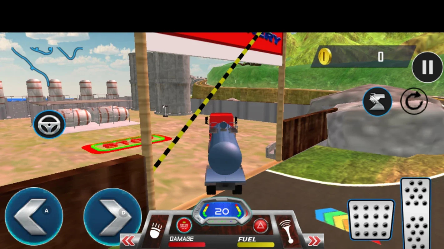 Offroad Oil Tanker Truck Transport Simulation Game for Android: Realistic Driving Experience