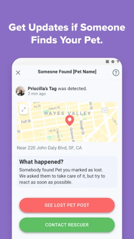 Pawscout for Android - Connect, Track, and Reunite