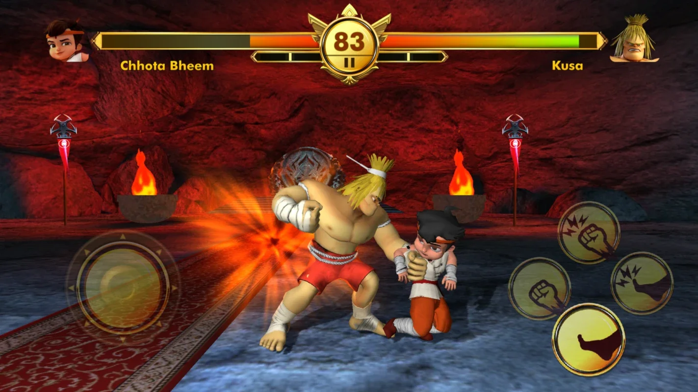 Chhota Bheem Kung Fu Dhamaka for Android: A Great Fighting Game