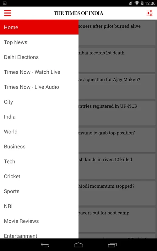 Times Of India for Android - Stay Informed with Real-time News