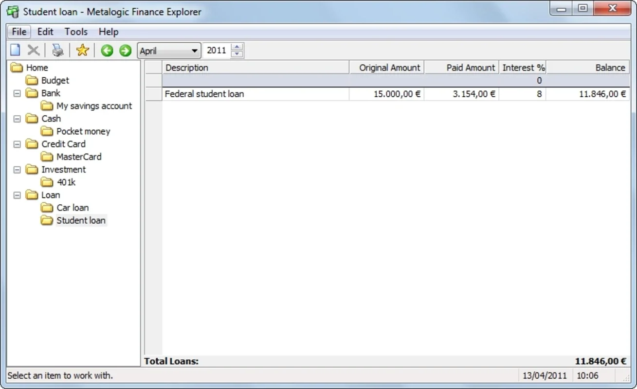 Finance Explorer Portable for Windows: Simple Financial Management