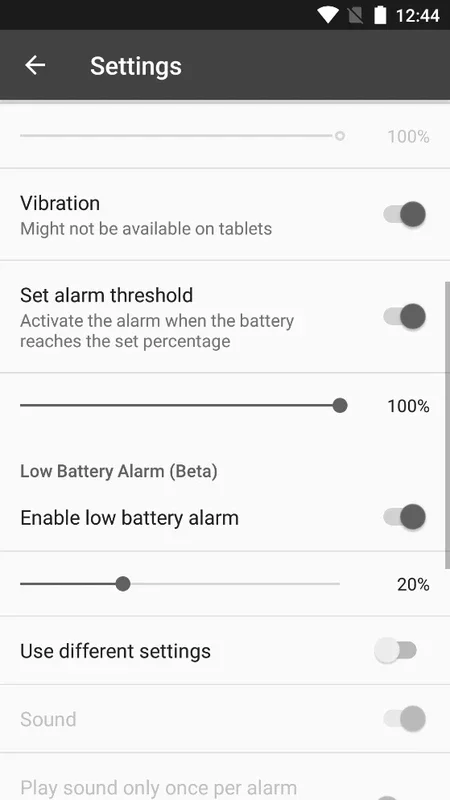 Battery Charged Alarm for Android - Keep Track of Your Battery