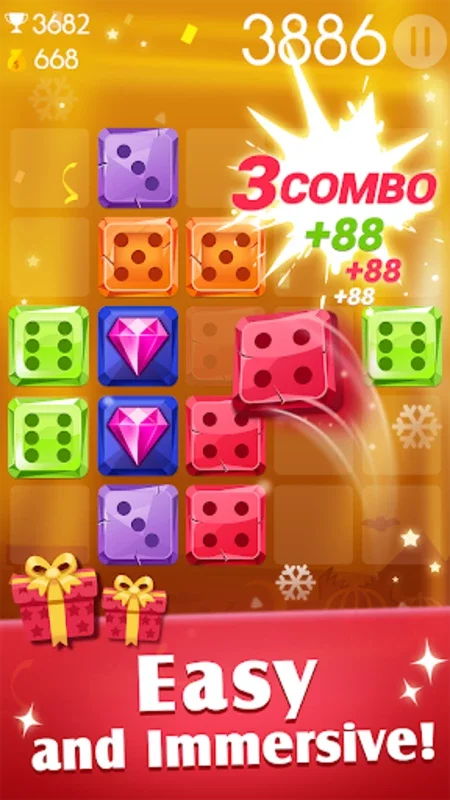 Jewel Games: Dice Merge Puzzle for Android - No Downloading Needed