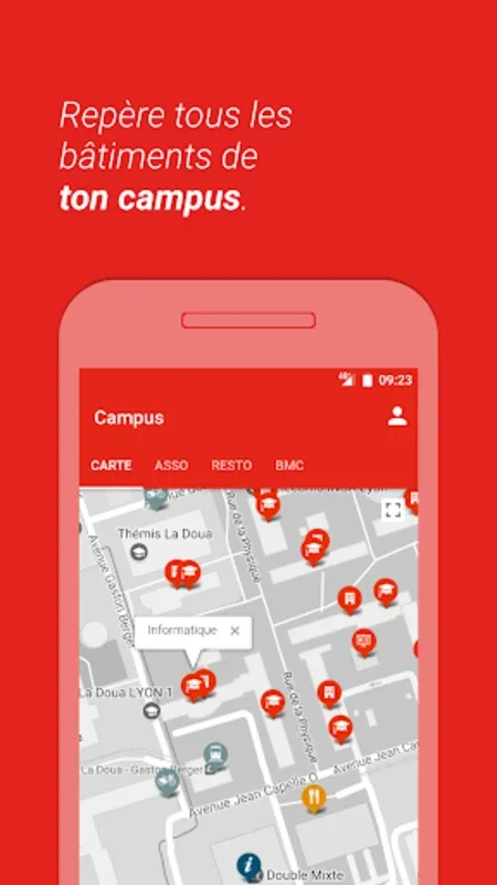 INKK - INSA Lyon for Android: Streamlining Campus Life