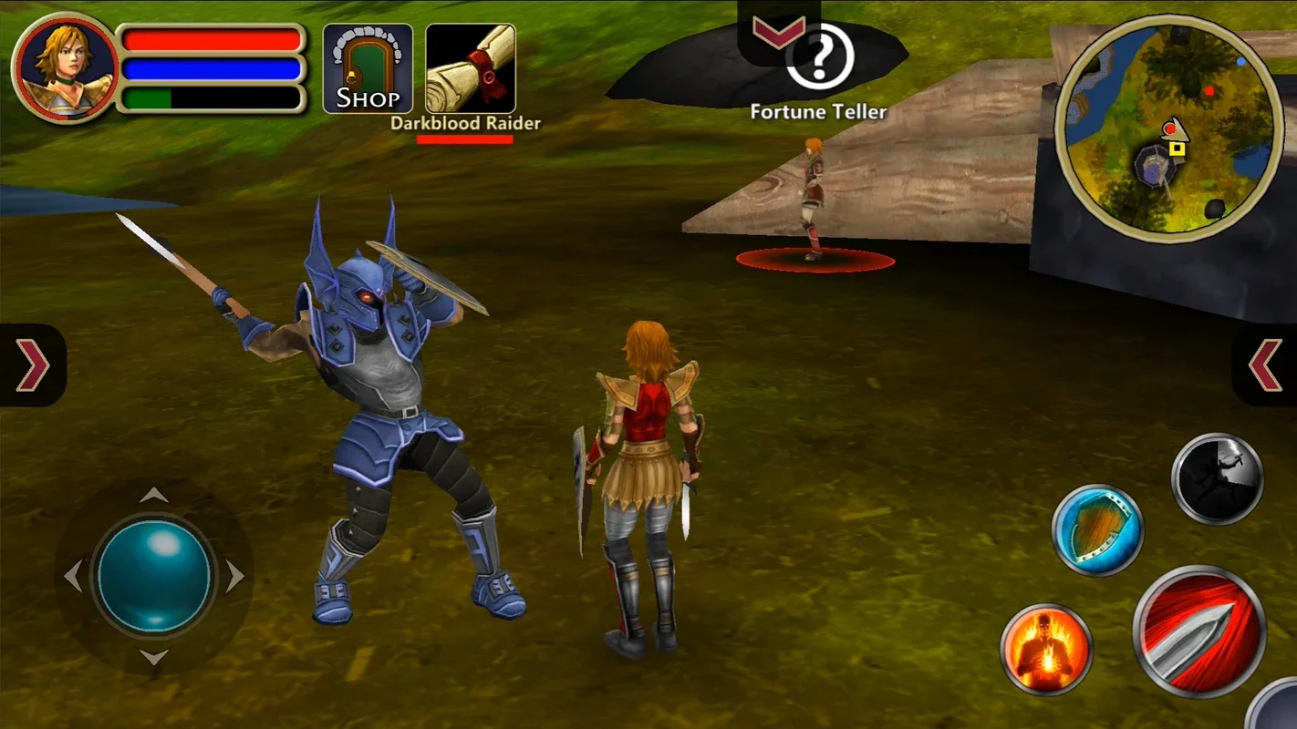 Sherwood Dungeon for Android: Medieval Fantasy MMORPG