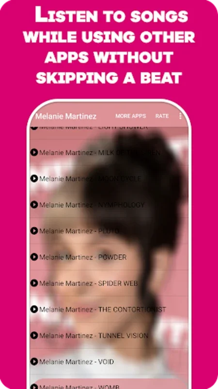 Melanie Martinez for Android - Enjoy Music Offline